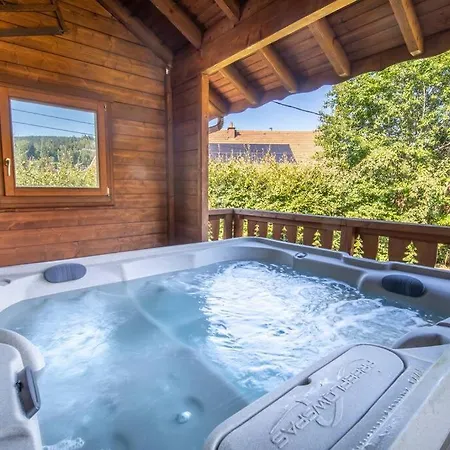 Les Griottes, Veritable Chalet De Montagne, Avec Jacuzzi Et Sauna Xonrupt-Longemer Exterior foto
