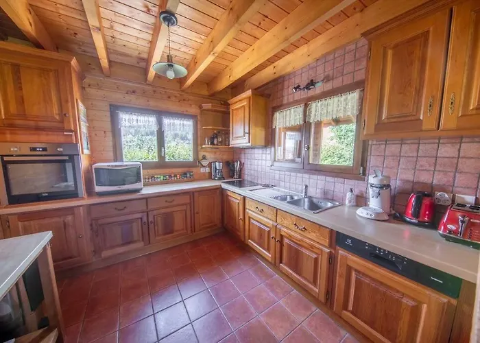 Les Griottes, Veritable Chalet De Montagne, Avec Jacuzzi Et Sauna