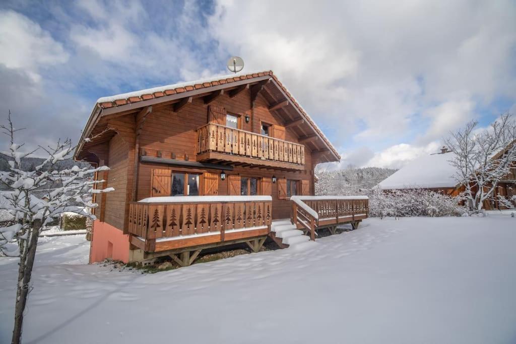 Chalé Les Griottes, Veritable De Montagne, Avec Jacuzzi Et Sauna *
