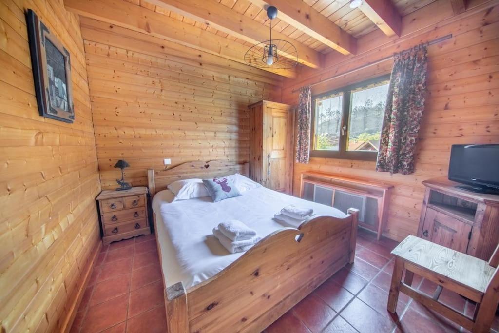 Chalé Les Griottes, Veritable De Montagne, Avec Jacuzzi Et Sauna
