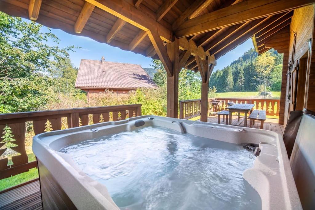 Les Griottes, Veritable De Montagne, Avec Jacuzzi Et Sauna Xonrupt-Longemer