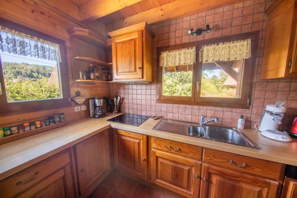 Chalé Les Griottes, Veritable De Montagne, Avec Jacuzzi Et Sauna Xonrupt-Longemer