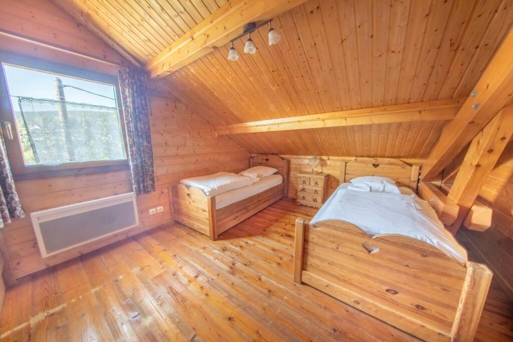 Les Griottes, Veritable Chalet De Montagne, Avec Jacuzzi Et Sauna Chalet